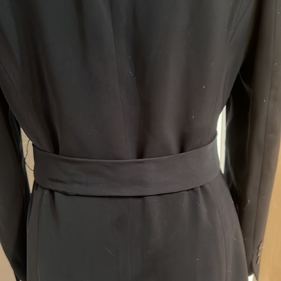 Long belted (or unbelted) blazer. - Picture 7 of 8